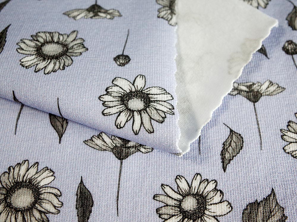 Patterned cotton hot sale jersey fabric