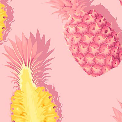 Pink pineapples