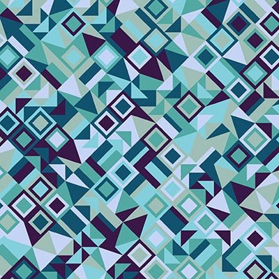 Colorful triangles and squares