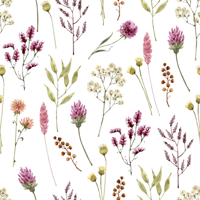 Vintage Meadow Flowers