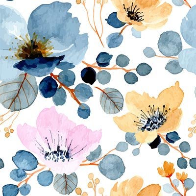 Watercolor flowers