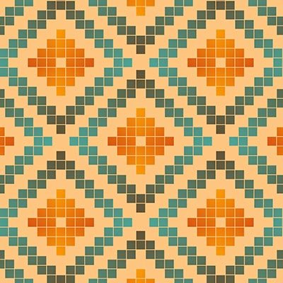 Tile diamond pattern