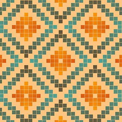 Tile diamond pattern