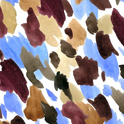 Abstract colorful spots