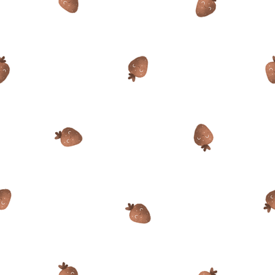 Smiling strawberries