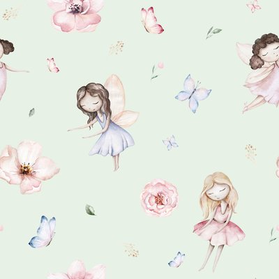 Fairies and flowers