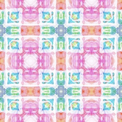 A kaleidoscope of squares