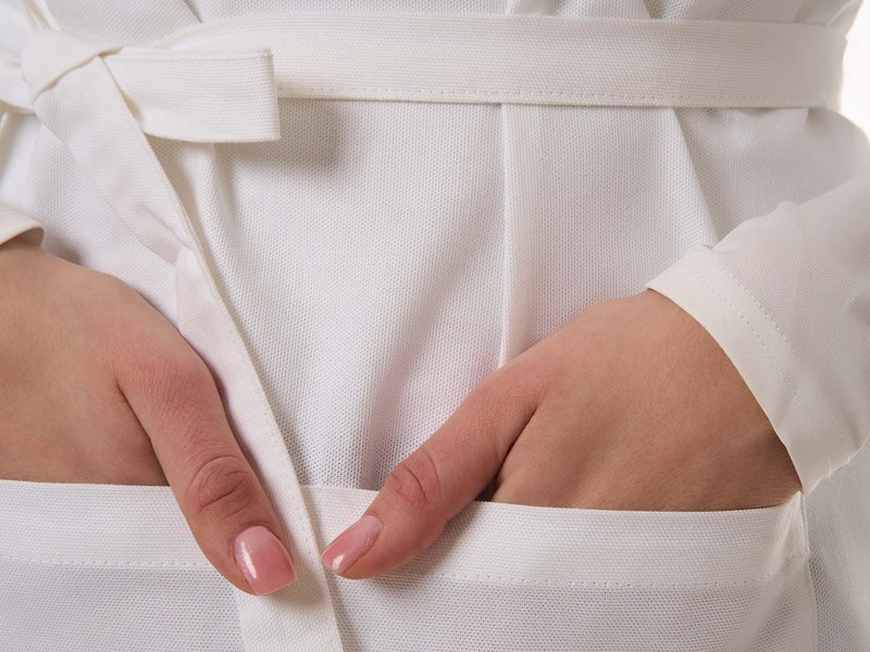 All-Over Print Apron - Cotton Panama image 1