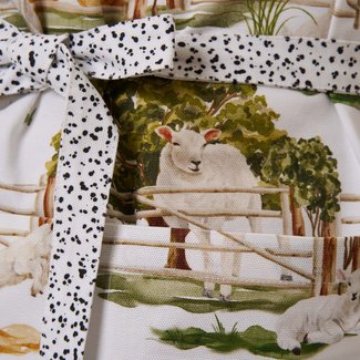 All-Over Print Apron - Cotton Panama hover