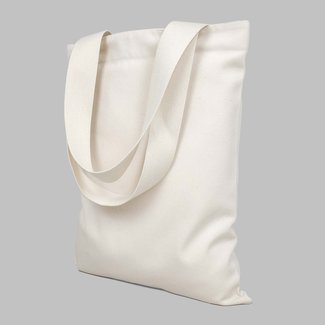 All-Over Print Natural Color Cotton Canvas Tote Bag