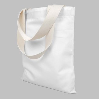 All-Over Print Cotton Canvas Tote Bag