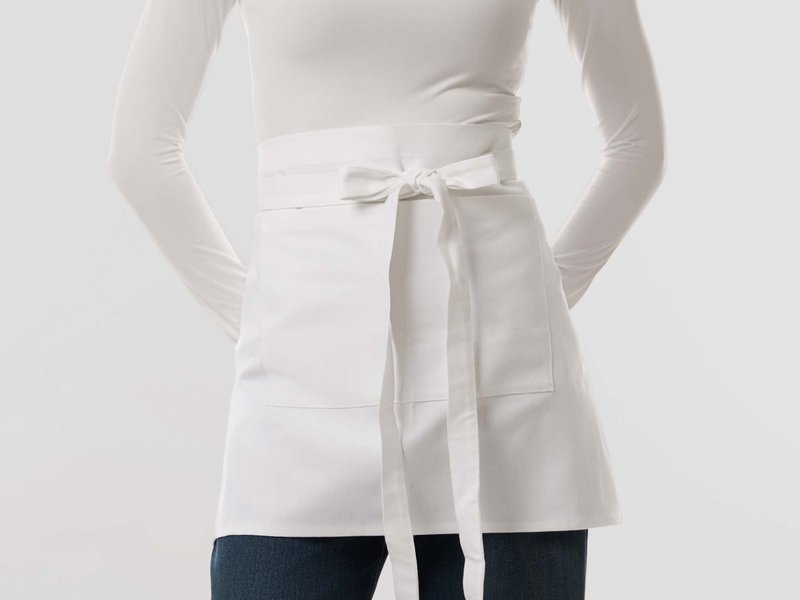 All-Over Print Cotton Half Waist Apron main image