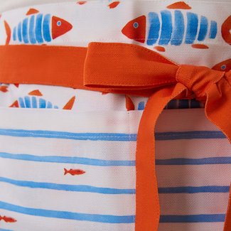 All-Over Print Cotton Half Waist Apron hover