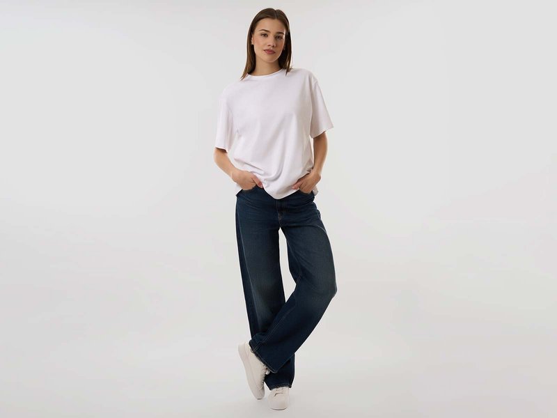 All-Over Print Cotton Interlock Oversized T-Shirt image 1