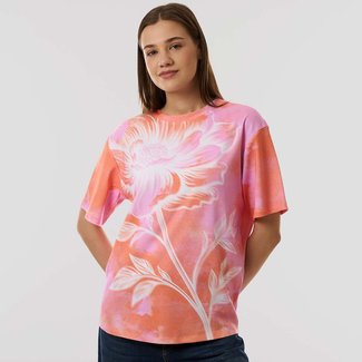 All-Over Print Cotton Interlock Oversized T-Shirt hover
