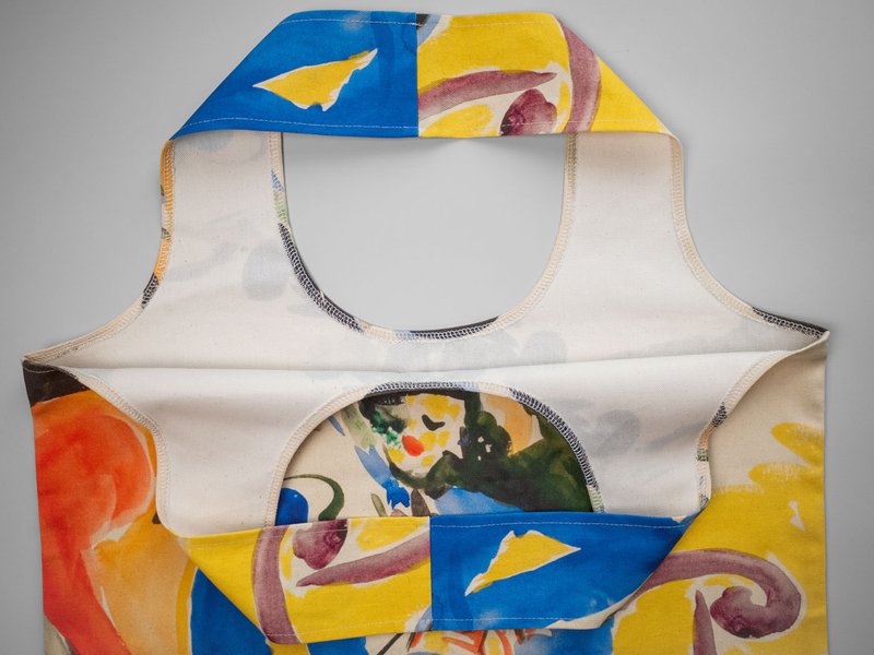 All-Over Print Cotton Shopper Bag image 3