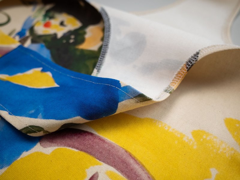 All-Over Print Cotton Shopper Bag image 4