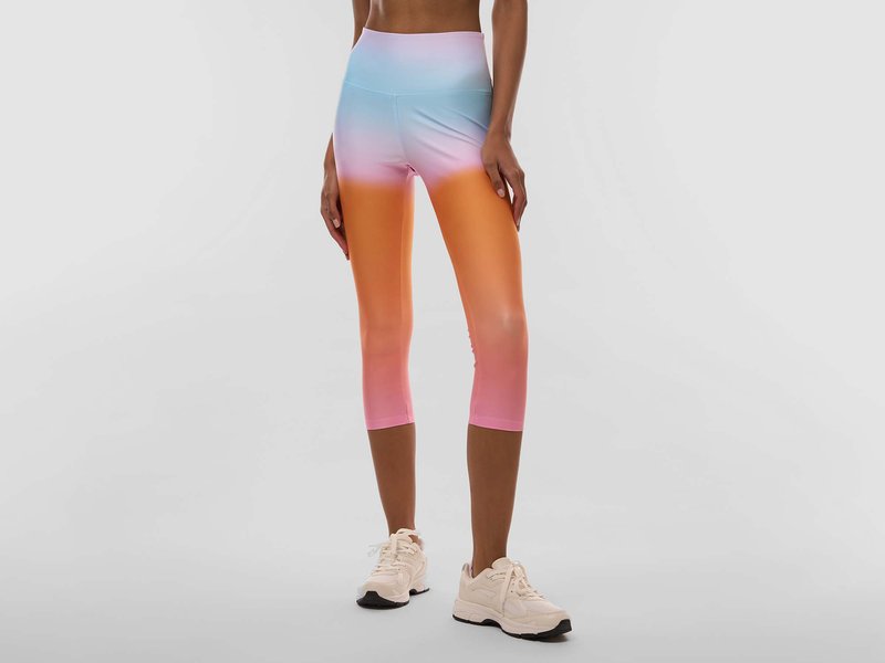 All-Over Print Fitness Capri image 3