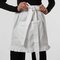 All-Over Print Half Apron With Ruffles - Cotton Twill image