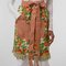 All-Over Print Half Apron With Ruffles - Pure Linen image 4