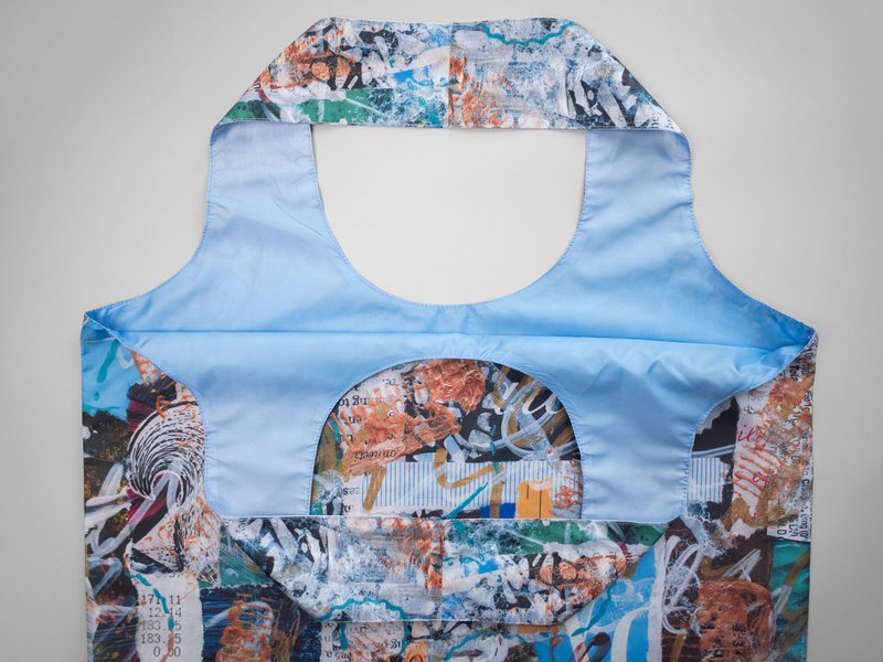 All-Over Print Double-sided Lined Shopper Bag image 1