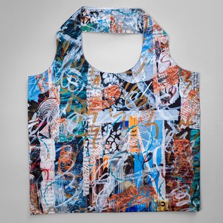 All-Over Print Double-sided Lined Shopper Bag