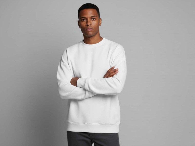 All-Over Print Men's Cotton Sweatshirt main image