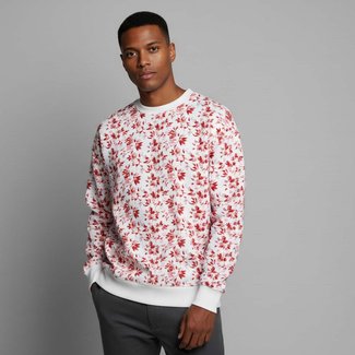 All-Over Print Men's Cotton Sweatshirt hover