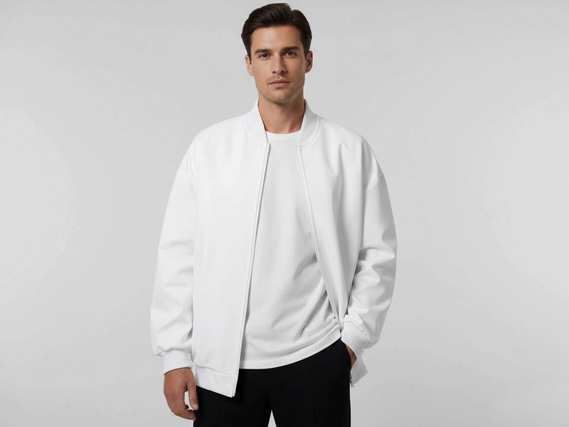 All-Over Print Men's Softshell Bomber main image