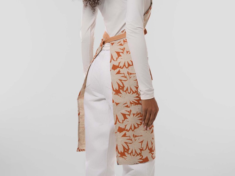 All-Over Print Rustic Linen Apron image 4