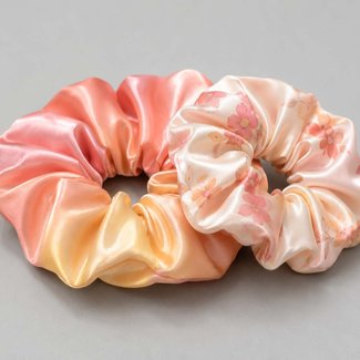 Custom Faux Silk Scrunchie hover