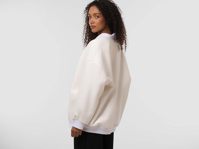 All-Over Print Sherpa Bomber image 1