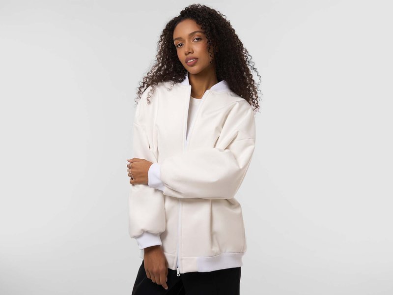 All-Over Print Sherpa Bomber main image