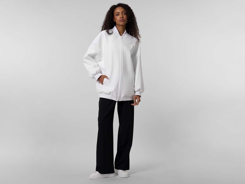 All-Over Print Softshell Bomber image 1