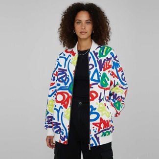 All-Over Print Softshell Bomber hover