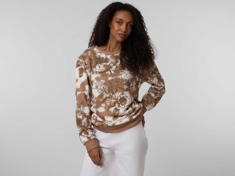 All-Over Print Women's Cotton Sweatshirt image 4