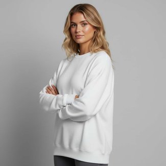 All-Over Print Women's Cotton Sweatshirt