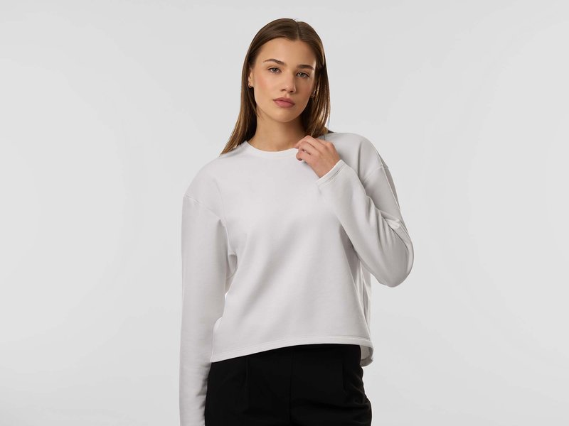 All-Over Print Cropped Sweatshirt main image