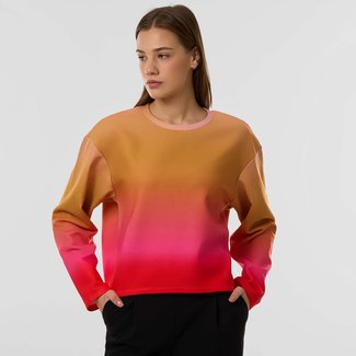 All-Over Print Cropped Sweatshirt hover