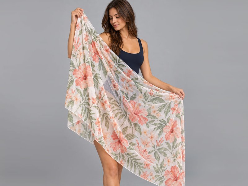 Custom Chiffon Pareo image 2