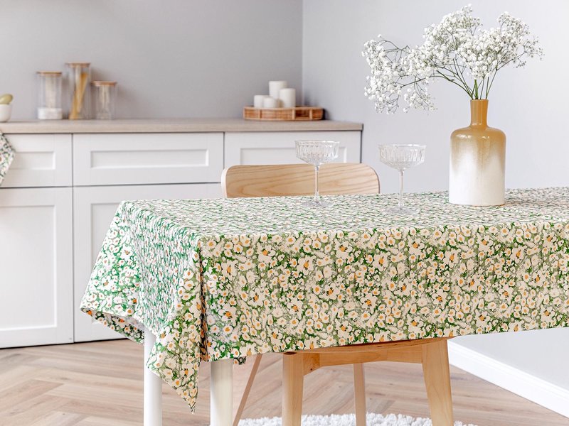 Custom Printed Classic Cotton Tablecloth image 3