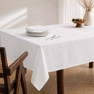 Custom Printed Classic Cotton Tablecloth