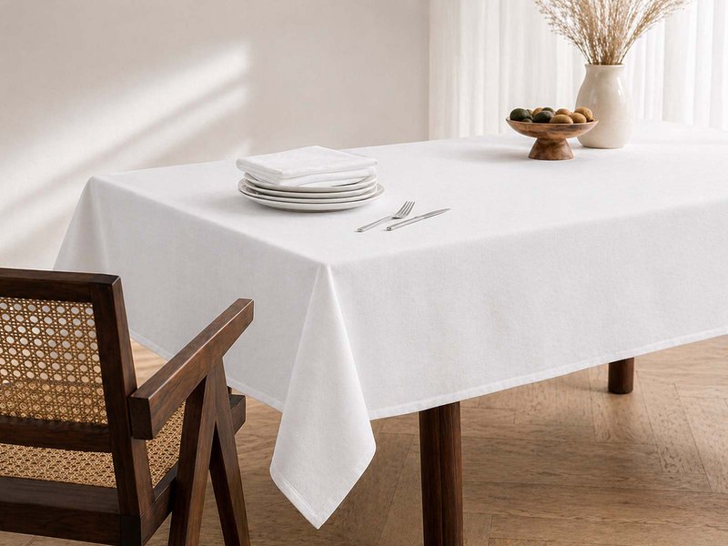 Custom Printed Classic Cotton Tablecloth main image