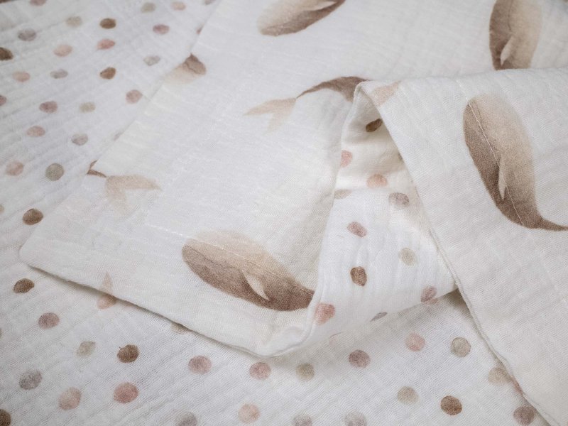 Cotton Baby Swaddle Blanket image 1