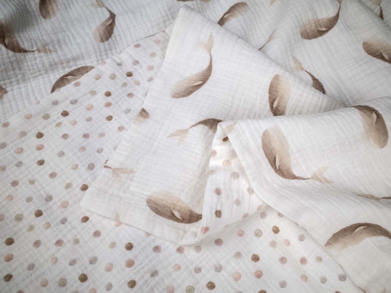 Cotton Baby Swaddle Blanket image 2