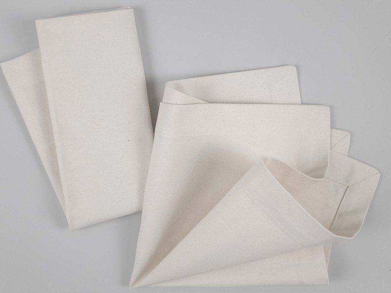Cotton Napkins in Natural Color main image