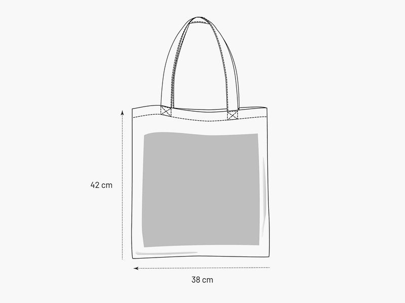 Cotton Tote Bag (DTF) image 3