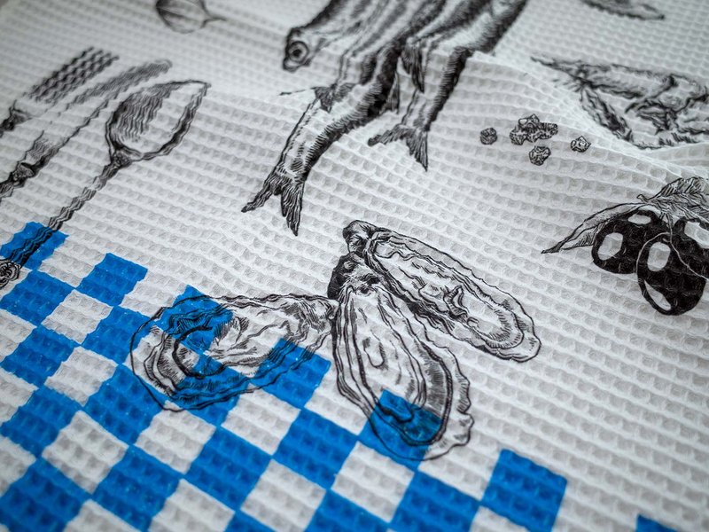 Cotton Waffle Kitchen Towels image 4