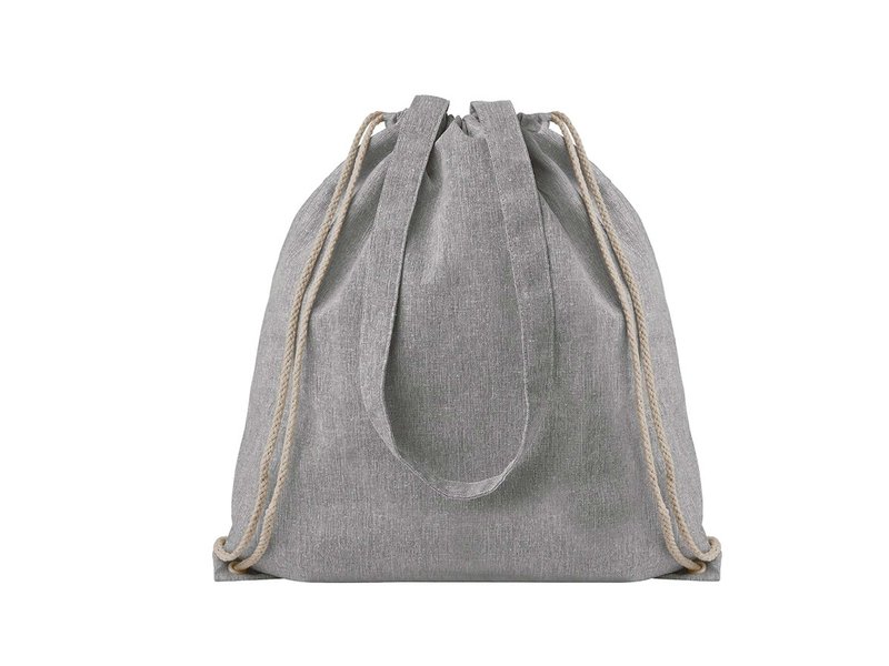 Custom Printed Drawstring Bag with Handles (DTF) image 3