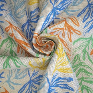 Custom Printed Everyday Linen Look Tablecloth hover